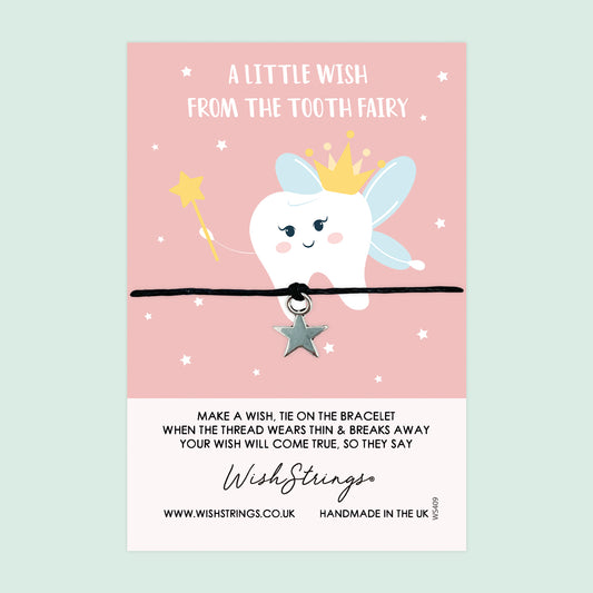 Tooth Fairy (Pink) - WishStrings Wish Bracelet - WS409★