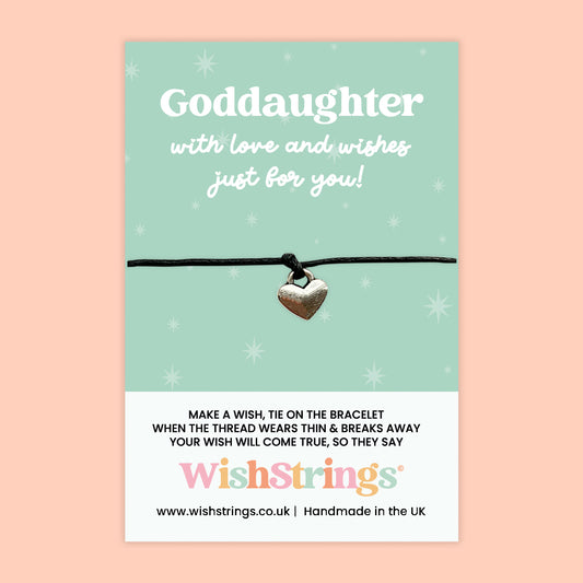 Goddaughter - WishStrings Wish Bracelet - WS429♥