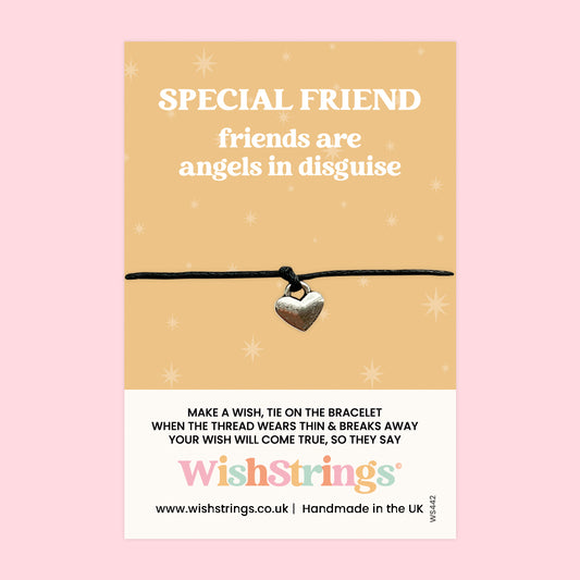 Friend, Angel Number - WishStrings Wish Bracelet - WS442♥