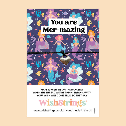 Mermaid Mer-mazing - WishStrings Wish Bracelet - WS444♥