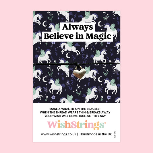 Unicorn Magic - WishStrings Wish Bracelet - WS449♥