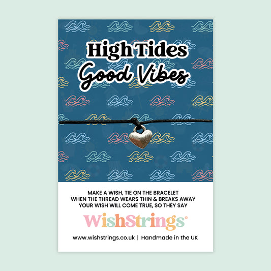 High Tides Good Vibes - WishStrings Wish Bracelet - WS453♥