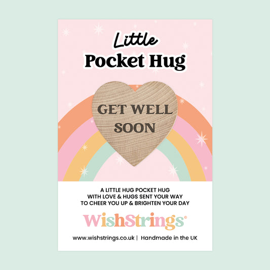 Get Well Soon - Pocket Hug Wish Token | WT005