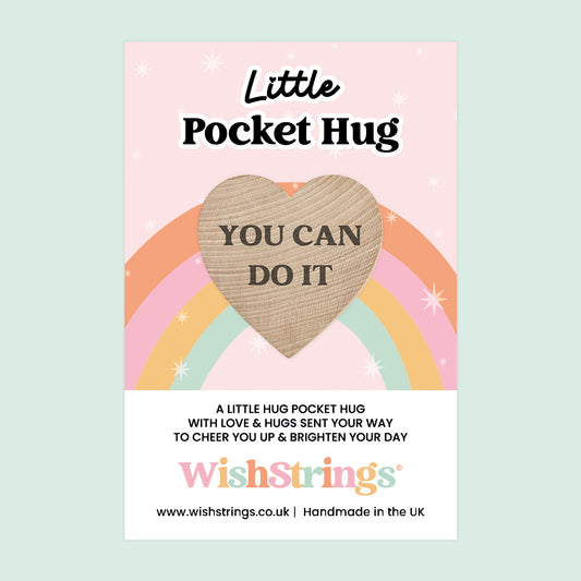 You Can Do It - Pocket Hug Wish Token | WT006
