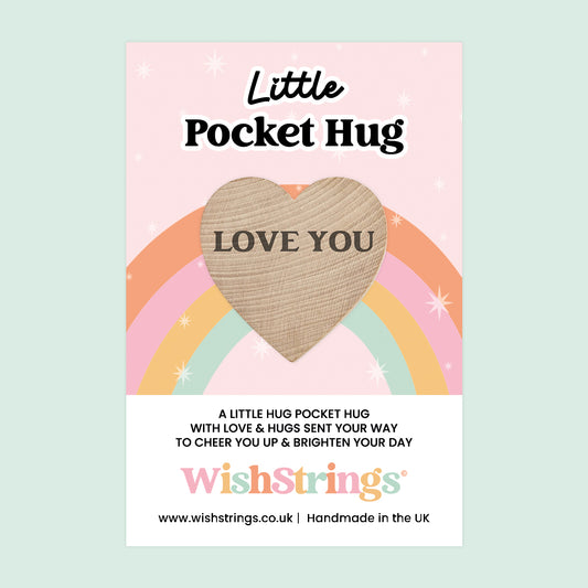 Love You - Pocket Hug Wish Token | WT007