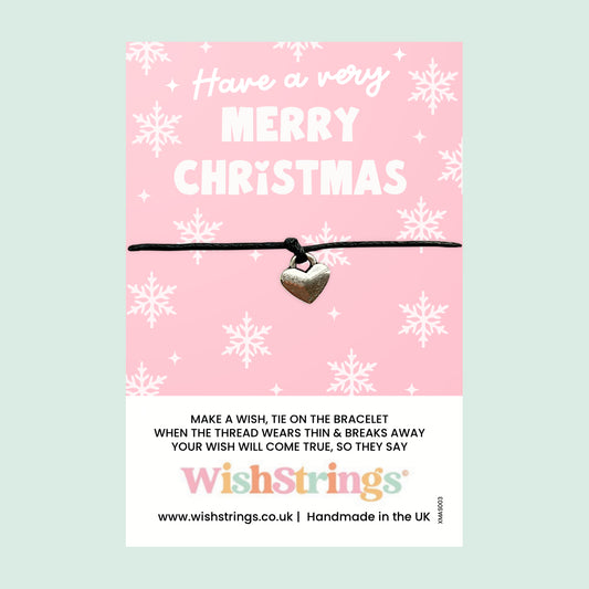 Very Merry Christmas - WishStrings Wish Bracelet - XMAS003