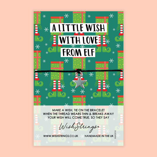 Love from the Elf - WishStrings Wish Bracelet - XMAS016