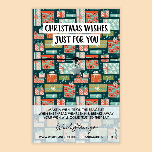 Christmas Wishes - WishStrings Wish Bracelet - XMAS030