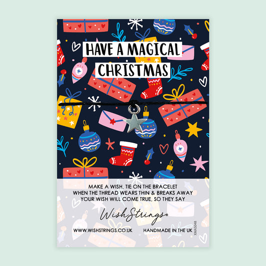 Magical Christmas - WishStrings Wish Bracelet - XMAS048