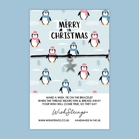 MERRY CHRISTMAS - WishStrings Wish Bracelet - XMAS050★