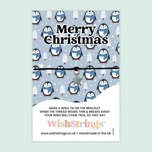 Merry Christmas - WishStrings Wish Bracelet - XMAS053★