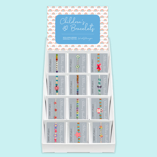 Children's Bracelets - Pre-filled Counter Display Stand