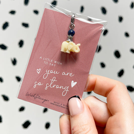 ELEPHANT - KEEPSAKE CLIP CHARM - S002