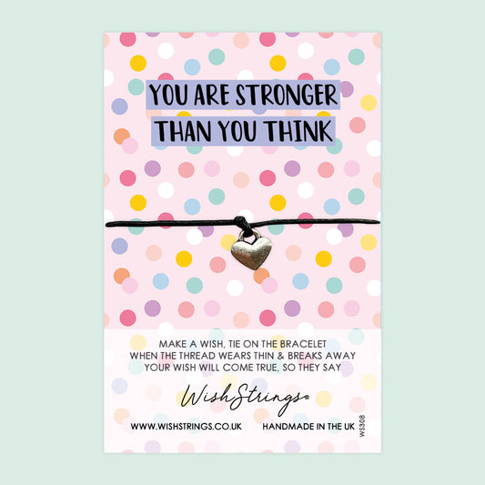 Stronger than you think - WishStrings Wish Bracelet - WS308♥