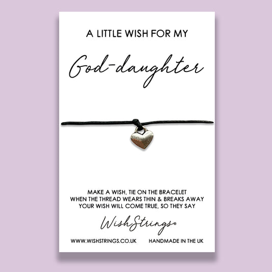 SALE - LittleWish GOD-DAUGHTER - WishStrings Wish Bracelet - WS310♥