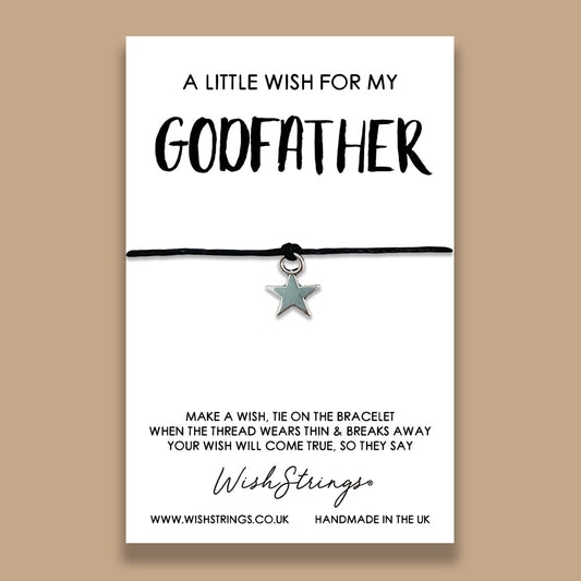 SALE - LittleWish GODFATHER - WishStrings Wish Bracelet - WS199★