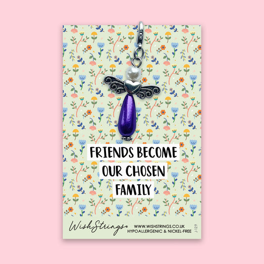 FRIENDS FAMILY - Wish Angels, Clip on Keepsake | J129