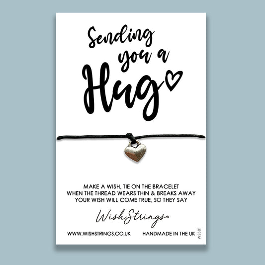 SALE - SENDING YOU A HUG  - WishStrings Wish Bracelet - S057♥