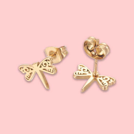 Dragonfly - Stud Earrings (E006)