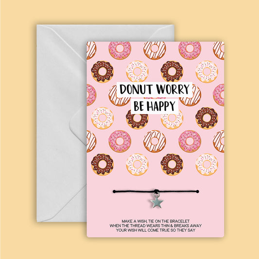 DONUT WORRY - WishCard Greeting Card - WC005