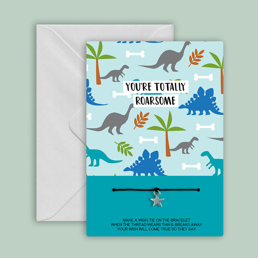 TOTALLY ROARSOME - WishCard Greeting Card - WC019