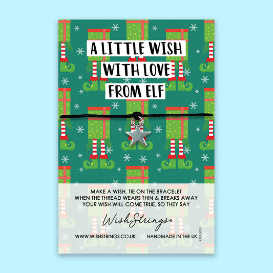 ELF WISH - WishStrings Wish Bracelet - XMAS016