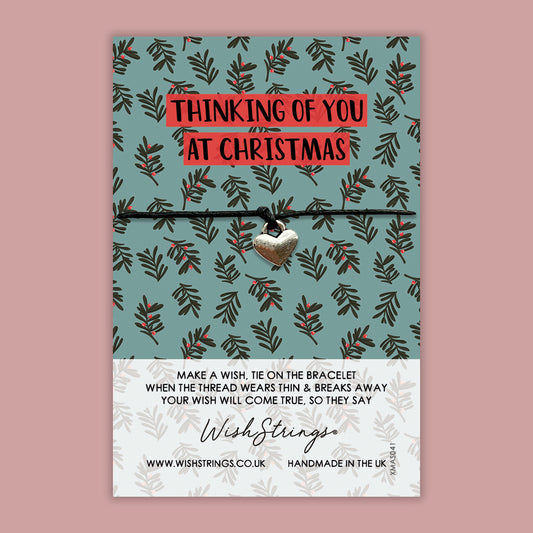 THINKING OF YOU CHRISTMAS - WishStrings Wish Bracelet - XMAS041