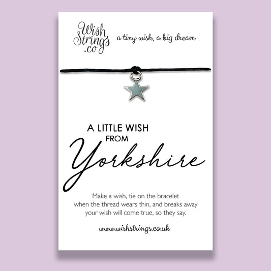 SALE - YORKSHIRE - WishStrings Wish Bracelet - S072★