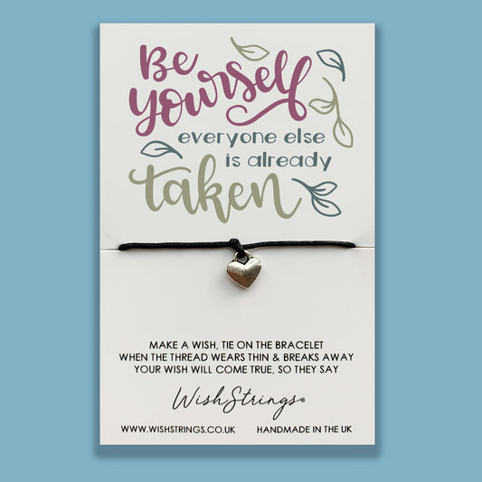 BE YOURSELF - WishStrings Wish Bracelet - WS150♥