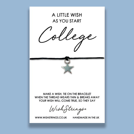 SALE - LittleWish COLLEGE  - WishStrings Wish Bracelet - WS184★