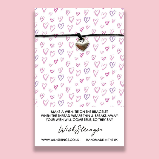 SALE - Heart Pattern - WishStrings Wish Bracelet - WS179♥