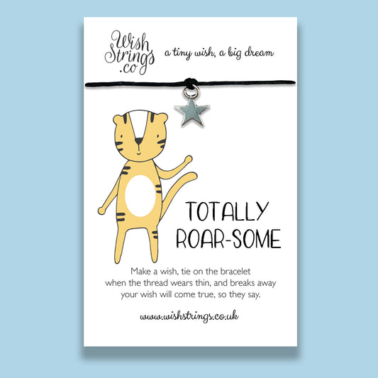 SALE - TOTALLY ROAR-SOME - WishStrings Wish Bracelet - WS134★