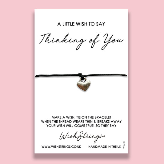 SALE - LittleWish THINKING OF YOU - WishStrings Wish Bracelet - S093♥